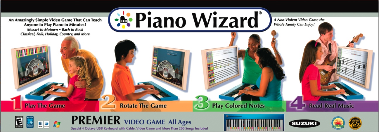 Piano Wizard Academy With Keyboard Box