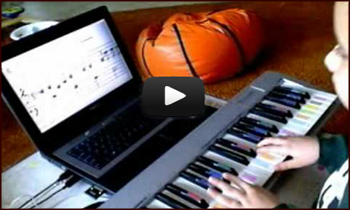 Jed plays Piano Wizard